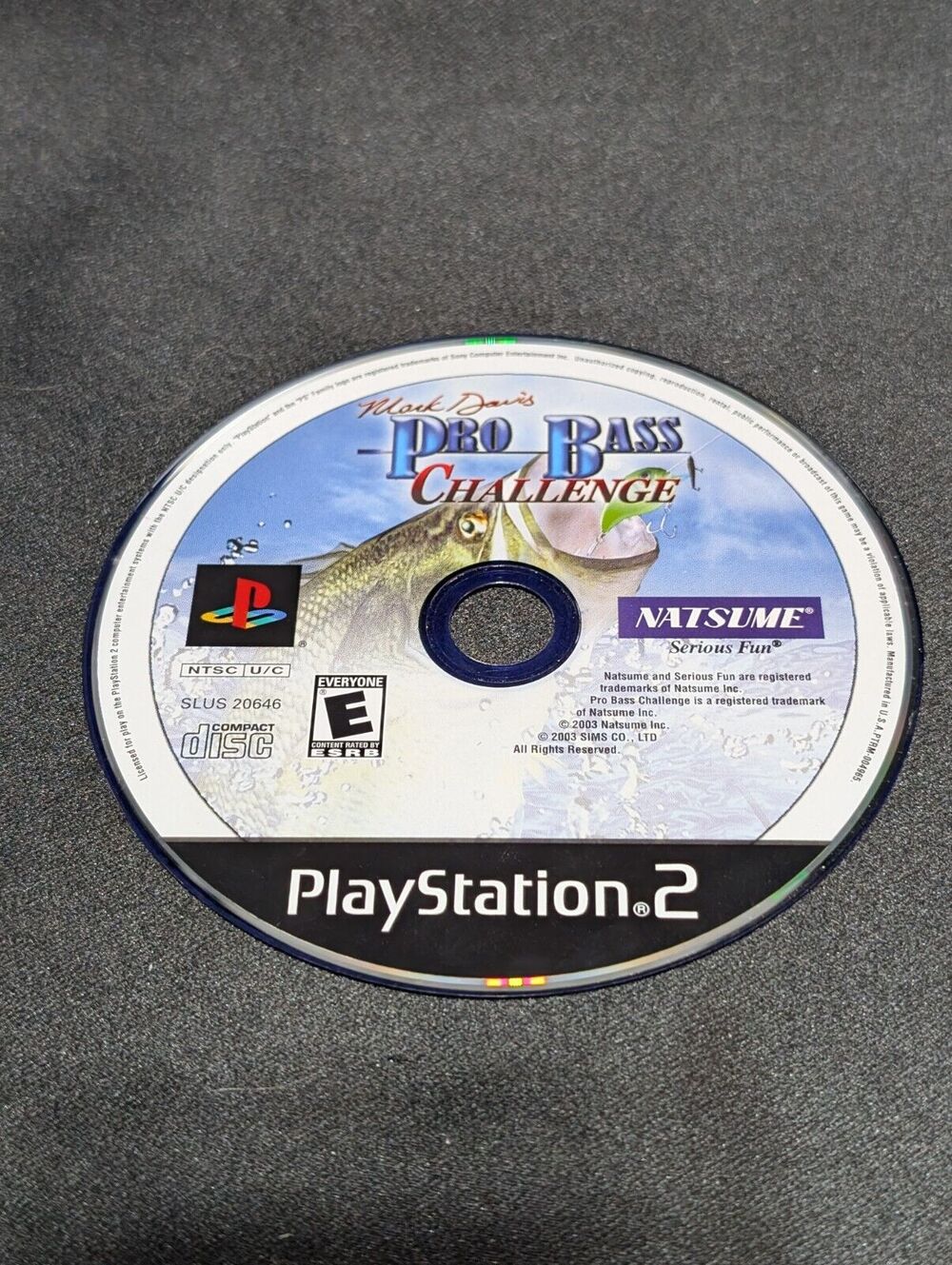 Mark Davis Pro Bass Challenge (PlayStation 2 PS2) NO TRACKING - DISC ONLY